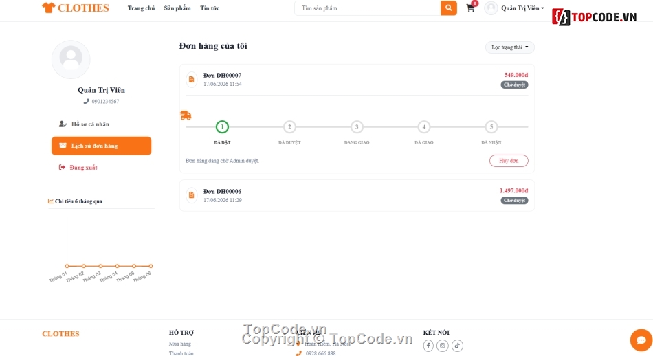 Website bán quần áo,bán quần áo,Web bán áo quần